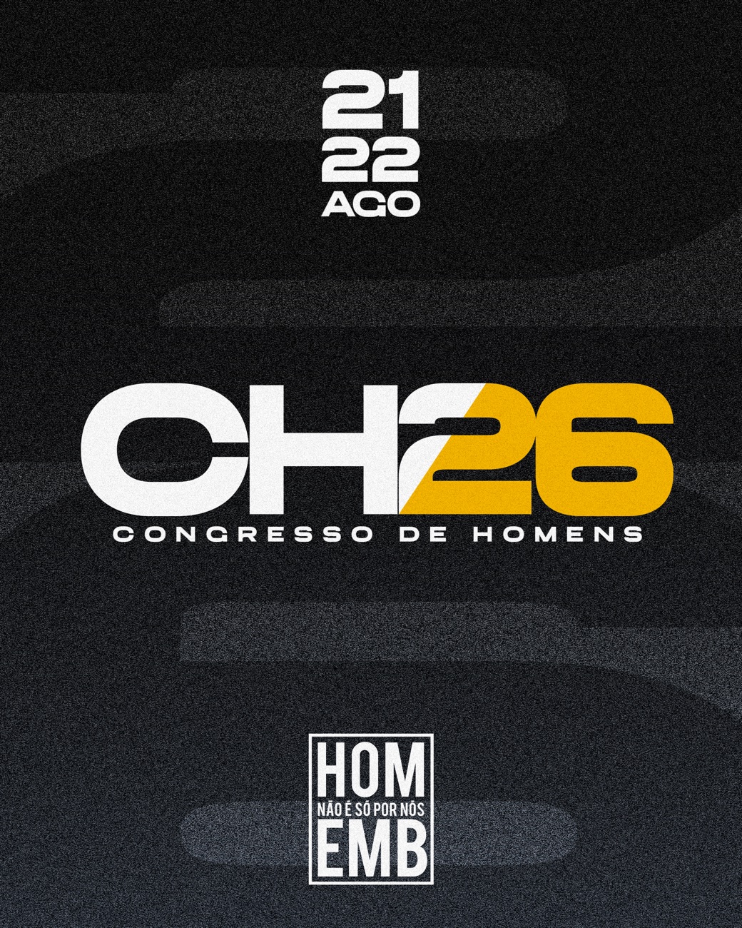 CH26 — Congresso de Homens 2026